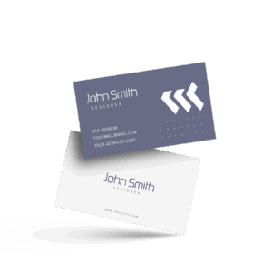 Pearlescent Business Cards